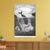 Toile Illustration de couverture "20 000 lieues sous la  (Insitu(Salon))