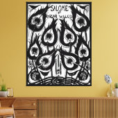 Toile Illustration de couverture de salome (Insitu(Salon))