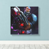 Toile Illustration de Cyborg en crise infinie (Insitu (Plancher de Bois))