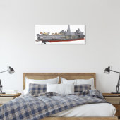 Toile Illustration de découpe (Insitu(Chambre))