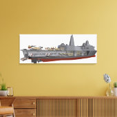 Toile Illustration de découpe (Insitu(Salon))