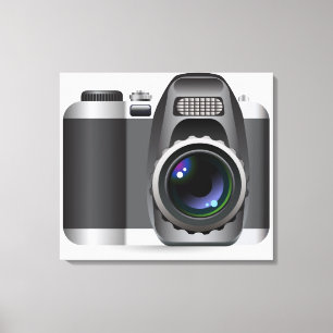 Toile Illustration de Digitals d'appareil photo