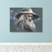Toile Illustration de Gandalf (Insitu (Plancher de Bois))