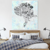 Toile Illustration de Grand Danois (Insitu(Chambre))