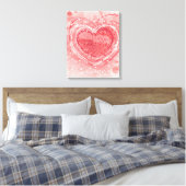 Toile Illustration de la Saint Valentin (Insitu(Chambre))