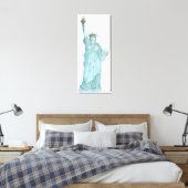 Toile Illustration de la statue de la liberté (Insitu(Chambre))