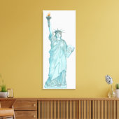 Toile Illustration de la statue de la liberté (Insitu(Salon))
