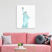 Toile Illustration de la statue de la liberté (Insitu(Salon))
