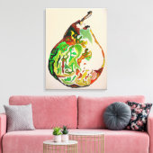 Toile Illustration de l'art de l'aquarelle des fruits à  (Insitu(Salon))