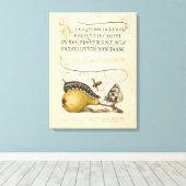 Toile Illustration de l'insecte du fruit du papillon (Insitu (Plancher de Bois))