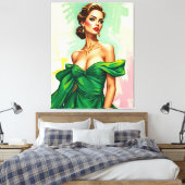 Toile Illustration de mode (Insitu(Chambre))