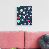 Toile illustration de motif spatial (Insitu(Salon))