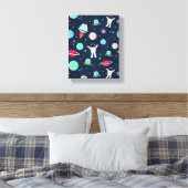 Toile illustration de motif spatial (Insitu(Chambre))