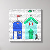 Illustration des Beach Huts 2