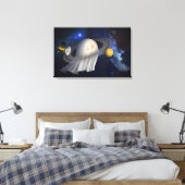 Toile Illustration d'Halloween d'un artiste (Insitu(Chambre))