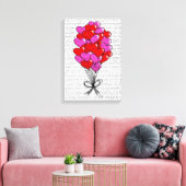 Toile Illustration du ballon Saint-Valentin (Insitu(Salon))