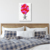 Toile Illustration du ballon Saint-Valentin (Insitu(Chambre))