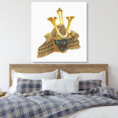 Toile Illustration du casque samouraï du XVIe siècle (Insitu(Chambre))