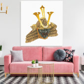 Toile Illustration du casque samouraï du XVIe siècle (Insitu(Salon))