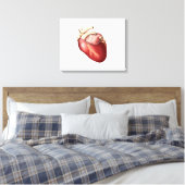 Toile Illustration Du Coeur Humain (Insitu(Chambre))
