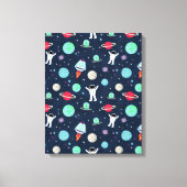 Toile Illustration du Motif spatial (Recto)