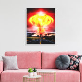 Toile Illustration du nuage de champignons d'explosion n (Insitu(Salon))