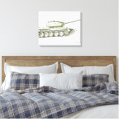 Toile Illustration du réservoir (Insitu(Chambre))
