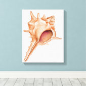 Toile Illustration du shell Murex (Insitu (Plancher de Bois))