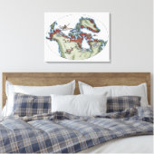 Toile Illustration du territoire inuit (Insitu(Chambre))
