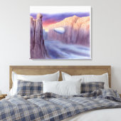 Toile Illustration d'un aéronef voyageant (Insitu(Chambre))