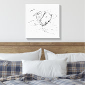 Toile Illustration d'un amateur de Beagles (Insitu(Chambre))
