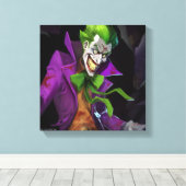 Toile Illustration d'un joker en crise infinie (Insitu (Plancher de Bois))
