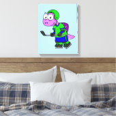 Toile Illustration D'Un Joueur De Spinosaurus. (Insitu(Chambre))