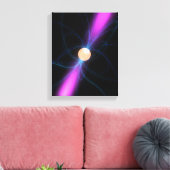 Toile Illustration d'un pulsar 2 (Insitu(Salon))