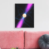 Toile Illustration d'un pulsar 2 (Insitu(Salon))