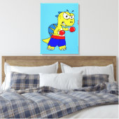 Toile Illustration D'Une Boxe De Spinosaurus. (Insitu(Chambre))