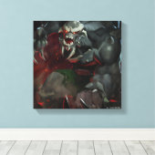 Toile Illustration d'une crise infinie (Insitu (Plancher de Bois))