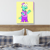 Toile Illustration D'Une Infirmière Stegosaurus. (Insitu(Chambre))