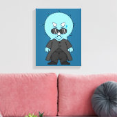 Toile Illustration D'Une Matrice Tricératops. (Insitu(Salon))