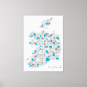 Toile Illustration en cristal de style de diamant de
