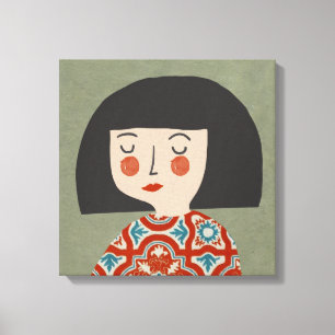 Toile Illustration Fleur