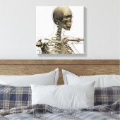 Toile Illustration Médicale Du Crâne D'Une Femme (Insitu(Chambre))