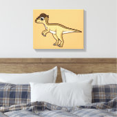 Toile Illustration Mignonne D'Un Pachycéphalosaure Dinos (Insitu(Chambre))