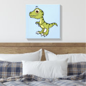 Toile Illustration Mignonne D'Un Rex Tyrannosaurus. (Insitu(Chambre))