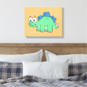 Toile Illustration Mignonne D'Un Stegosaurus. 2 (Insitu(Chambre))
