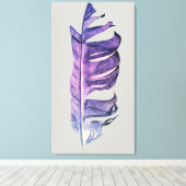Toile Illustration originale de dessin de plumes (Insitu (Plancher de Bois))