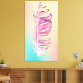 Toile Illustration originale de dessin de plumes (Insitu(Salon))