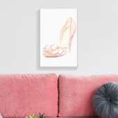 Toile Illustration originale de la chaussure Badgley Mis (Insitu(Salon))