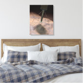 Toile Illustration réaliste du bactériophage (Insitu(Chambre))