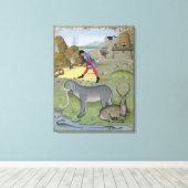 Toile Illustration tirée du livre "Book of Simple" (Insitu (Plancher de Bois))